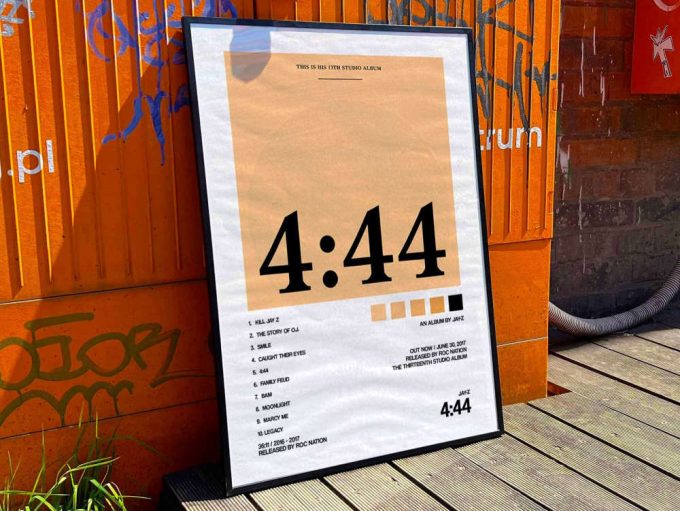 Jay-Z &Quot;444&Quot; Album Cover Poster #2 3