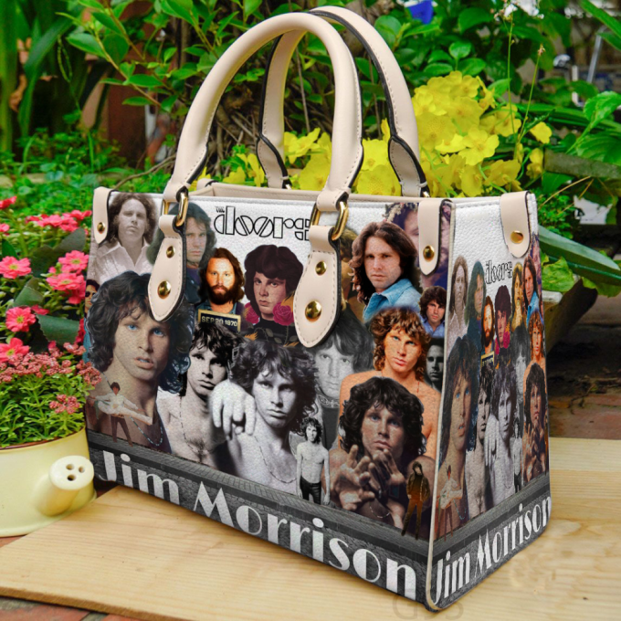 Stylish Jim Morrison Leather Hand Bag Gift For Women'S Day Gift For Women S Day - G95 2