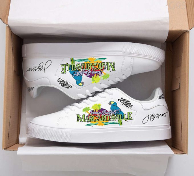 Jimmy Buffett Skate Shoes For Men Women Fans Gift