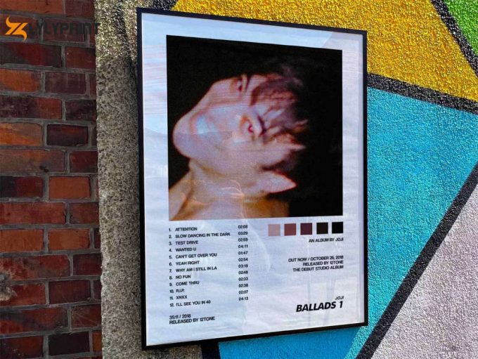 Joji “Ballads 1” Album Cover Poster For Home Room Decor #2