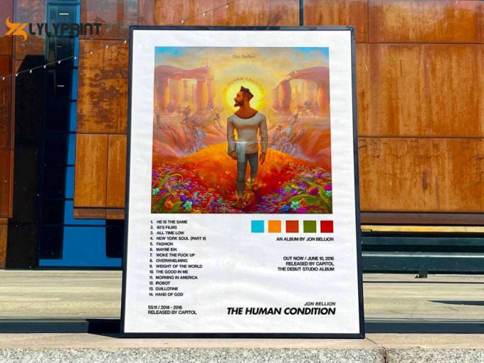 Jon Bellion &Amp;Quot;The Human Condition&Amp;Quot; Album Cover Poster #2 1