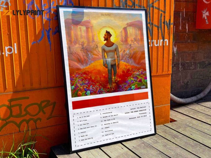 Jon Bellion &Amp;Quot;The Human Condition&Amp;Quot; Album Cover Poster For Home Room Decor #4 1