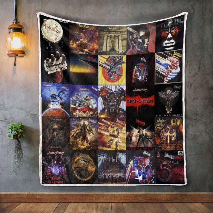 Judas Priest 4 Quilt Blanket For Fans Home Decor Gift 2
