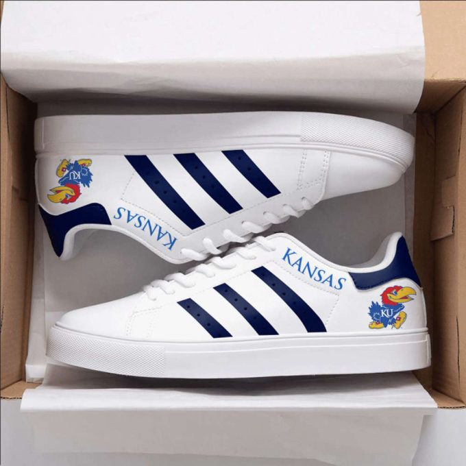 Kansas Jayhawks Skate Shoes For Men Women Fans Gift 2