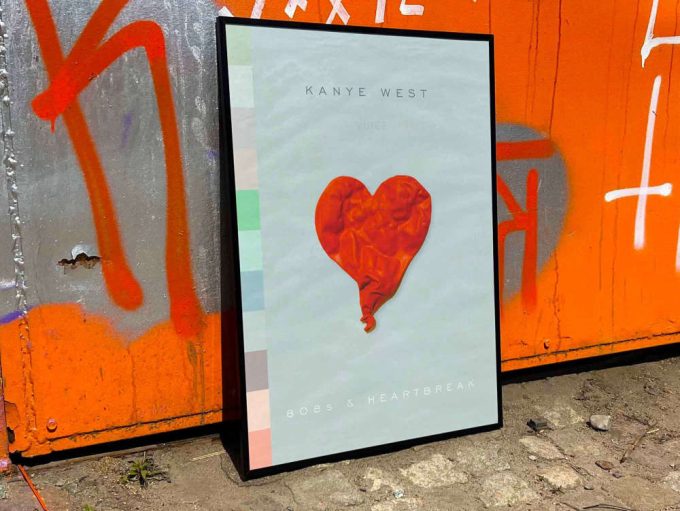 Kanye West &Quot;808S And Heartbreak&Quot; Album Cover Poster 2