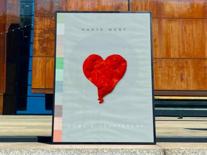 Kanye West &Quot;808S And Heartbreak&Quot; Album Cover Poster 3