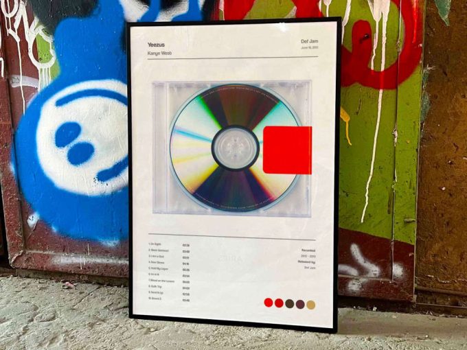 Kanye West &Quot;Yeezus&Quot; Album Cover Poster For Home Room Decor 2