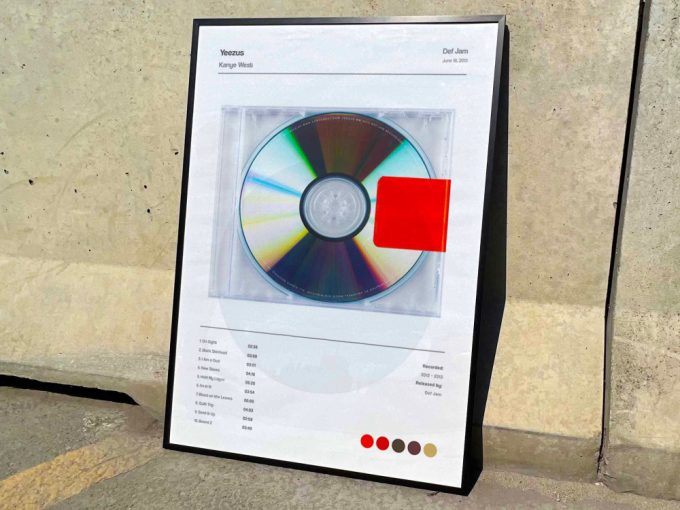 Kanye West &Quot;Yeezus&Quot; Album Cover Poster For Home Room Decor 3