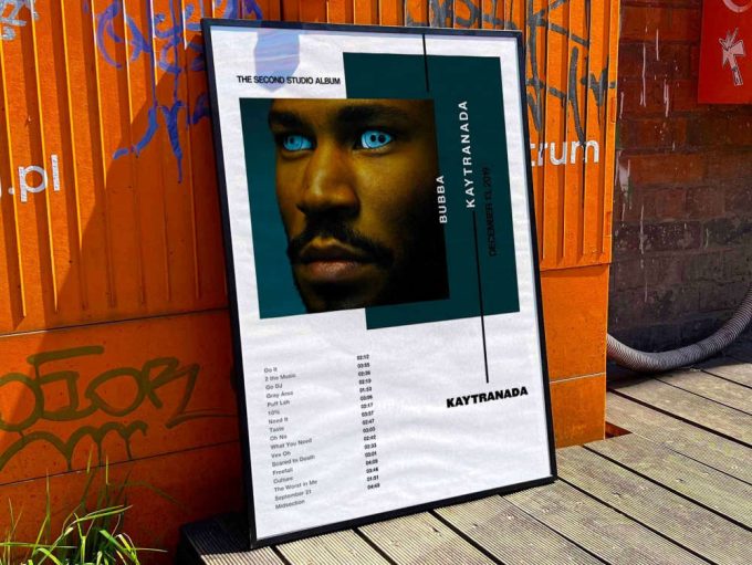 Kaytranada &Quot;Bubba&Quot; Album Cover Poster For Home Room Decor #3 2