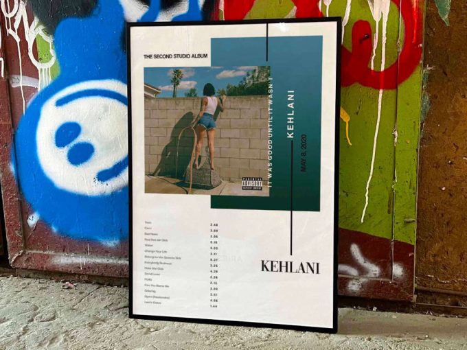 Kehlani &Quot;It Was Good Until It Wasnt&Quot; Album Cover Poster #3 2