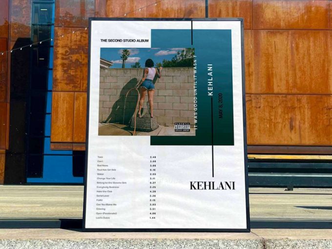 Kehlani &Quot;It Was Good Until It Wasnt&Quot; Album Cover Poster #3 3