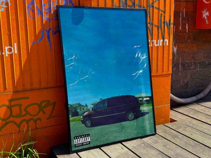 Kendrick Lamar &Quot;Good Kid Maad City&Quot; / Custom Album Cover Poster, Custom Music Poster, Custom Music Wall Art, Tracklist Poster #Fac Explicit 2