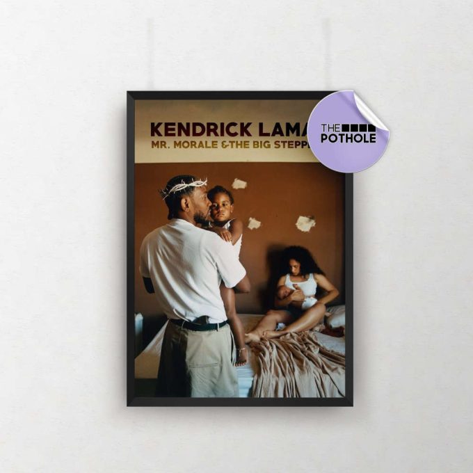 Kendrick Lamar / Kendrick Lamar Posters / Mr. Morale &Amp; The Big Steppers Poster/ Album Cover Poster / Tracklist Poster, Custom Poster 2
