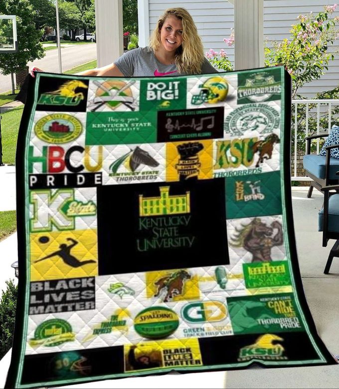 Kentucky State Thorobreds Quilt Blanket For Fans Home Decor Gift 2