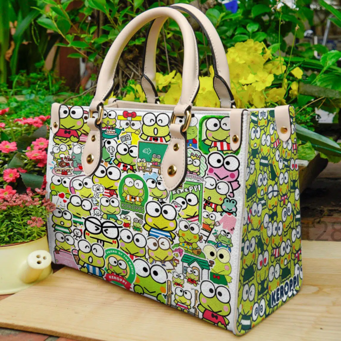 Keroppi Leather Handbag Gift For Women 2