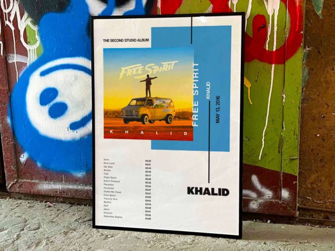 Khalid &Quot;Free Spirit&Quot; Album Cover Poster #3 2