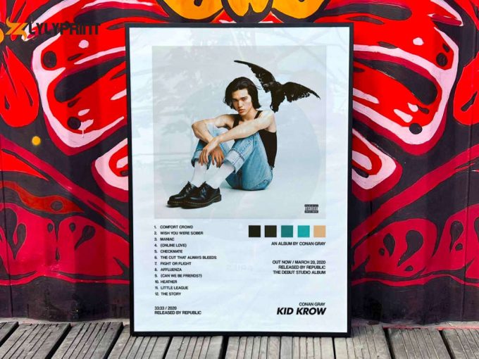 Kid Krow &Amp;Quot;Conan Gray&Amp;Quot; Album Cover Poster #2 1