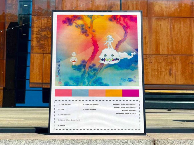 Kids See Ghosts &Quot;Kids See Ghosts&Quot; Album Cover Poster #4 2