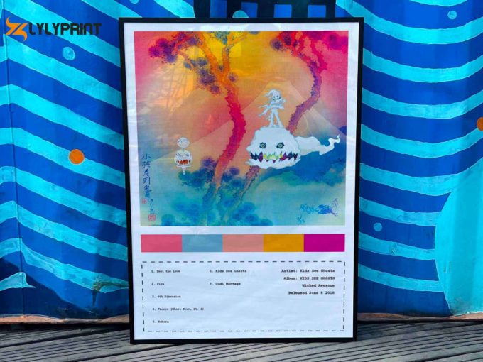 Kids See Ghosts &Amp;Quot;Kids See Ghosts&Amp;Quot; Album Cover Poster #4 1