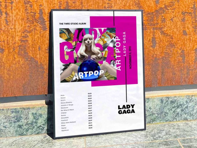 Lady Gaga &Quot;Artpop&Quot; Album Cover Poster For Home Room Decor #3 2