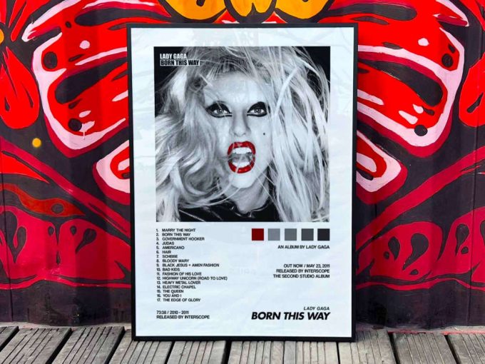 Lady Gaga &Quot;Born This Way Special Edition&Quot; Album Cover Poster For Home Room Decor #2 2
