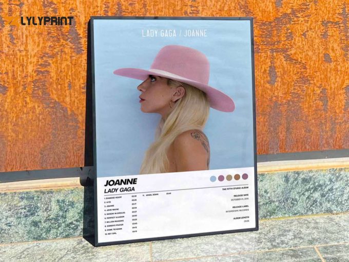 Lady Gaga &Amp;Quot;Joanne&Amp;Quot; Album Cover Poster For Home Room Decor #6 1