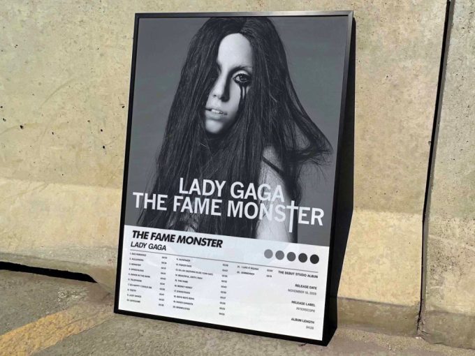 Lady Gaga &Quot;The Fame Monster&Quot; Album Cover Poster #6 2