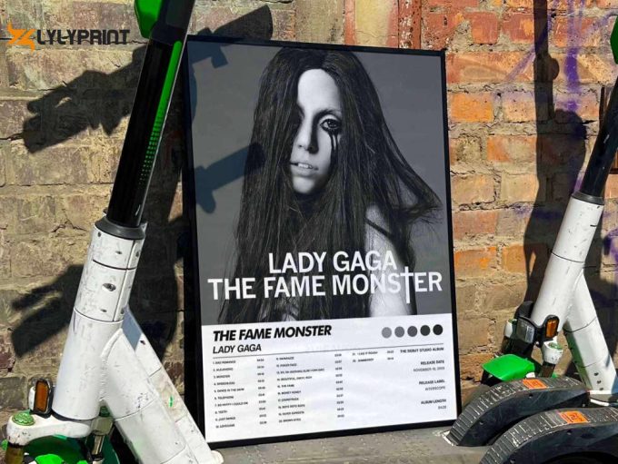 Lady Gaga &Amp;Quot;The Fame Monster&Amp;Quot; Album Cover Poster #6 1