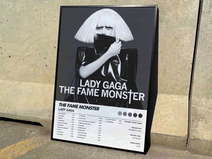 Lady Gaga &Quot;The Fame Monster&Quot; Album Cover Poster For Home Room Decor #6 Deluxe 2