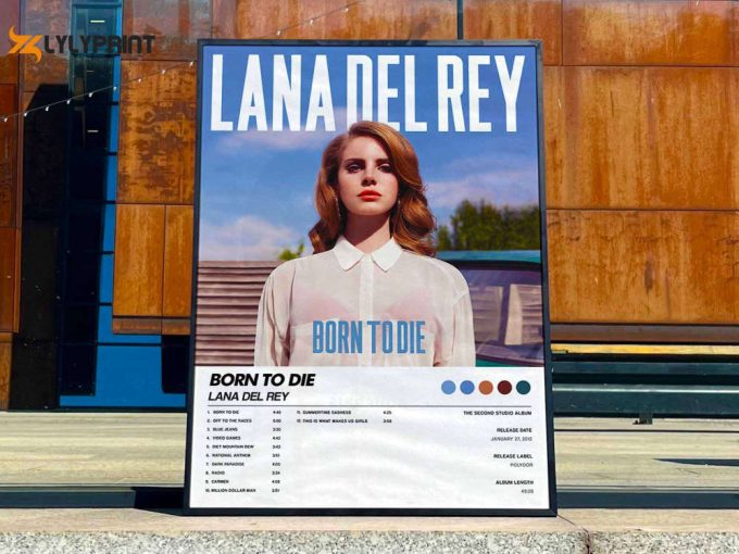 Lana Del Rey &Amp;Quot;Born To Die&Amp;Quot; Album Cover Poster #6 1