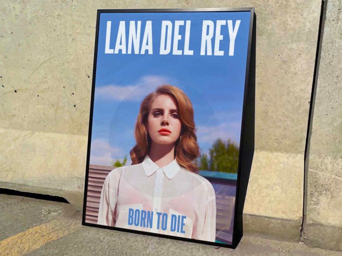 Lana Del Rey &Quot;Born To Die&Quot; Album Cover Poster #Fac 3