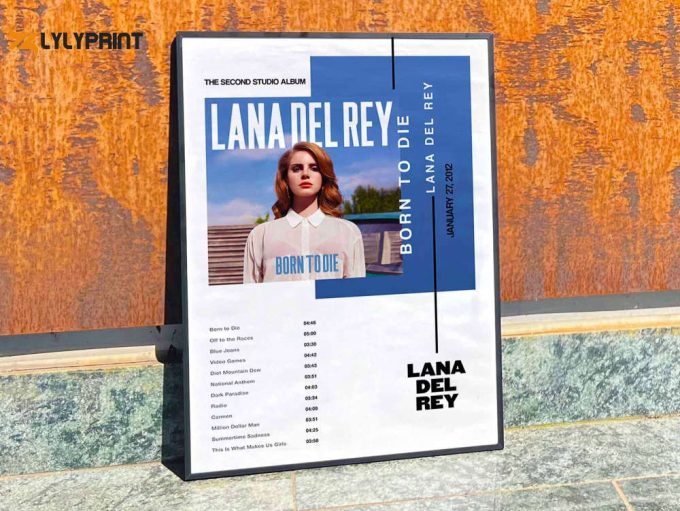 Lana Del Rey &Amp;Quot;Born To Die&Amp;Quot; Album Cover Poster For Home Room Decor #3 1