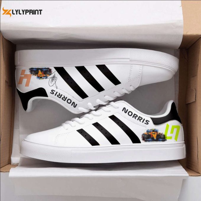 Lando Norris Skate Shoes For Men Women Fans Gift T 1