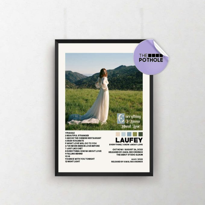 Laufey Posters / Everything I Know About Love Poster / Laufey / Album Cover Poster, Print Wall Art, Custom Poster, Home Decor 2