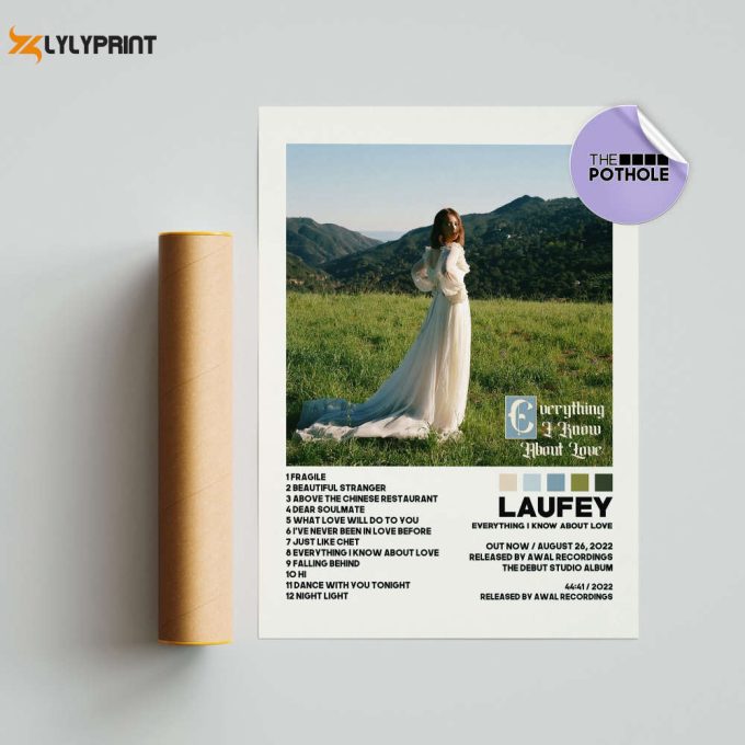 Laufey Posters / Everything I Know About Love Poster / Laufey / Album Cover Poster, Print Wall Art, Custom Poster, Home Decor 1