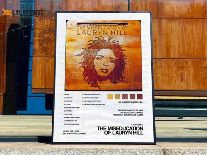 Lauryn Hill &Amp;Quot;The Miseducation Of Lauryn Hill&Amp;Quot; Album Cover Poster #2 1