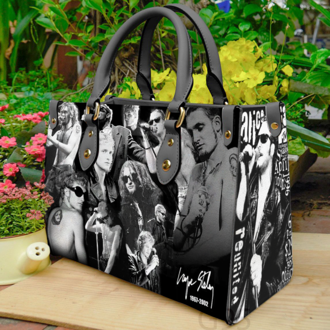 Layne Staley Leather Hand Bag Gift For Women'S Day: Perfect Women S Day Gift - G95 2