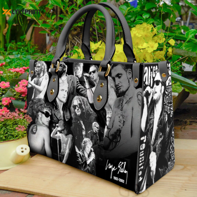 Layne Staley Leather Hand Bag Gift For Women'S Day: Perfect Women S Day Gift - G95 1