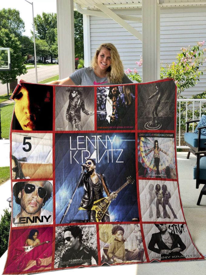 Lenny Kravitz Quilt Blanket For Fans Home Decor Gift 2