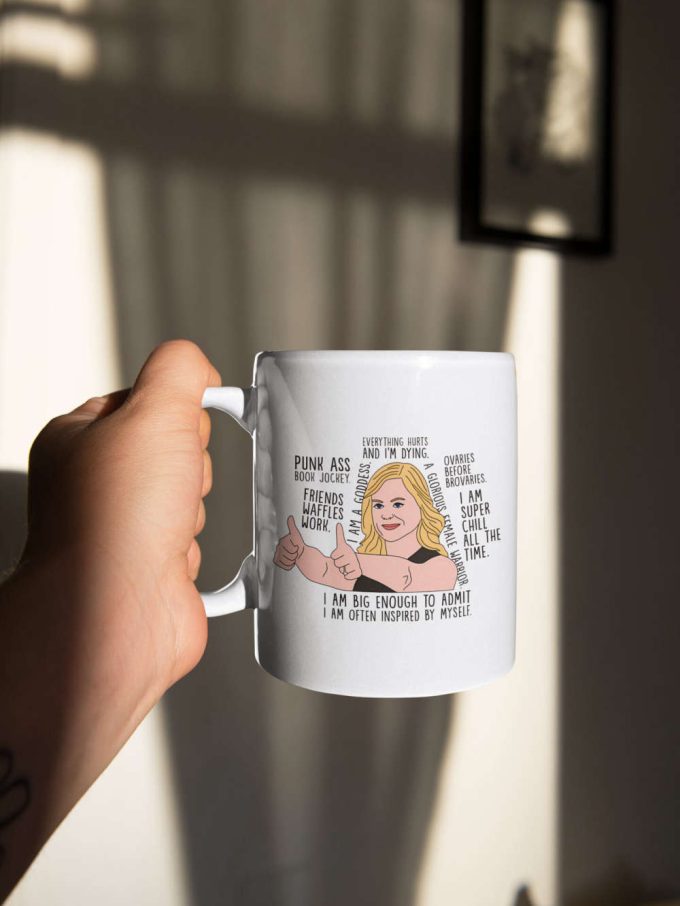 Leslie Knope Quote Parks And Recreation Tv Show 11 Oz Ceramic Mug Gift 4