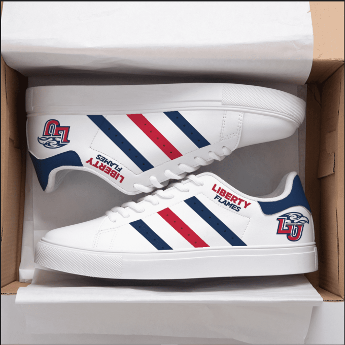 Liberty Flames Skate Shoes For Men Women Fans Gift 2