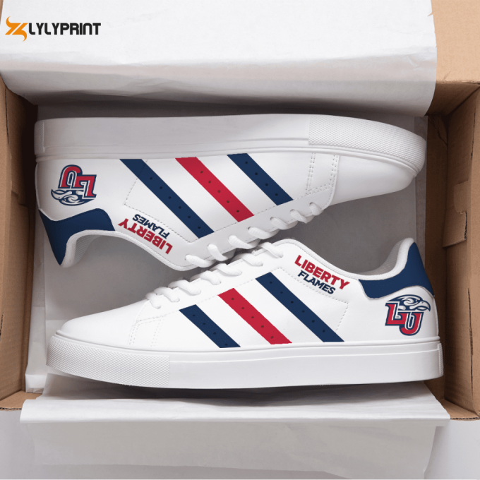 Liberty Flames Skate Shoes For Men Women Fans Gift 1