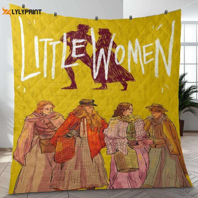 Little Women This Christmas Movie Gifts Lover Quilt Blanket Gift For Home Decor 1