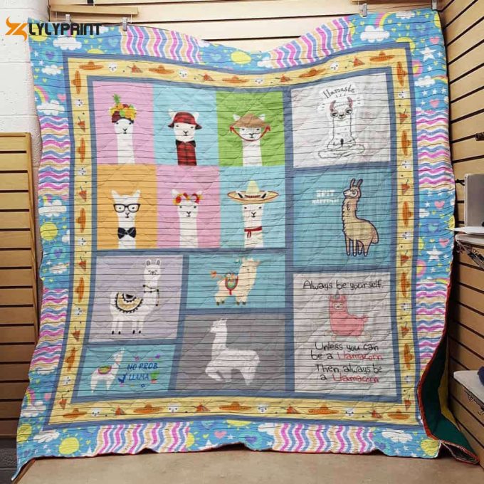 Llama 3D Customized Quilt 1