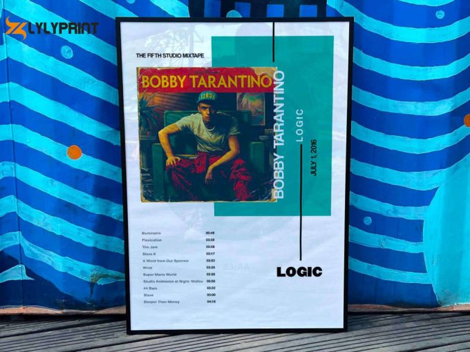 Logic &Amp;Quot;Bobby Tarantino&Amp;Quot; Album Cover Poster 1