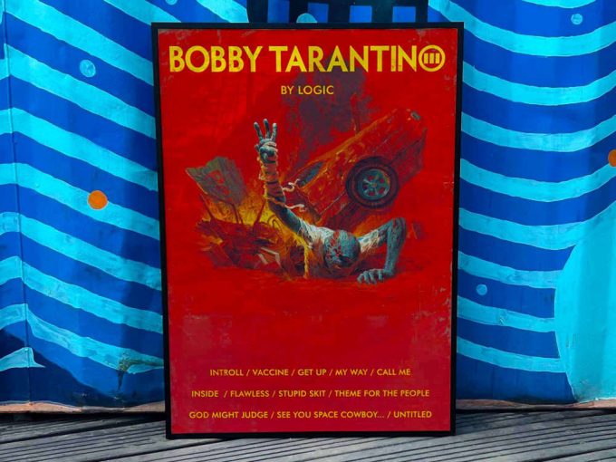 Logic &Quot;Bobby Tarantino Iii&Quot; Album Cover Poster For Home Room Decor 2