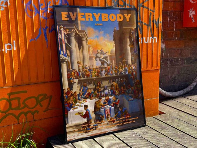 Logic &Quot;Everybody&Quot; Album Cover Poster 3