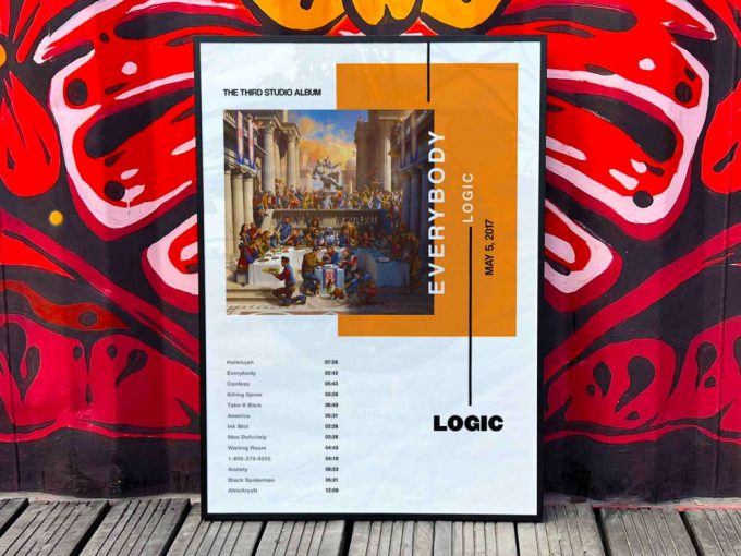 Logic &Quot;Everybody&Quot; Album Cover Poster 2