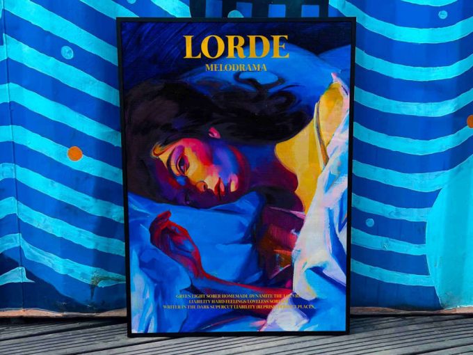 Lorde &Quot;Melodrama&Quot; Album Cover Poster For Home Room Decor #Fac 2