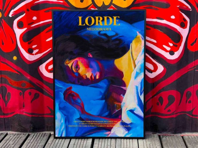 Lorde &Quot;Melodrama&Quot; Album Cover Poster For Home Room Decor #Fac 3